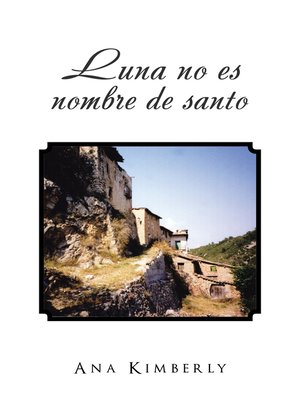 cover image of Luna No Es Nombre De Santo